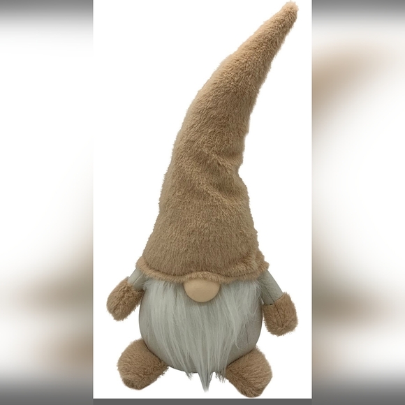 New Pink Gait International Plush Gnome Decor - Picture 1 of 1